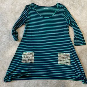 Soft surroundings tunic top